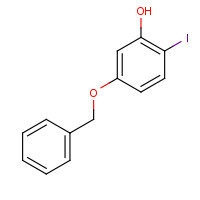 90408-82-5 2-iodo-5-phenylmethoxyphenol chemical structure