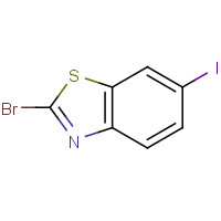 412923-37-6 2-bromo-6-iodo-1,3-benzothiazole chemical structure