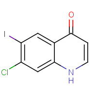1021913-03-0 7-chloro-6-iodo-1H-quinolin-4-one chemical structure