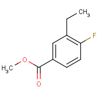 1135253-00-7 methyl 3-ethyl-4-fluorobenzoate chemical structure
