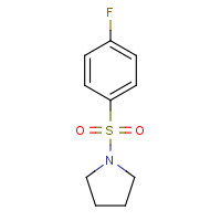 157187-14-9 1-(4-fluorophenyl)sulfonylpyrrolidine chemical structure