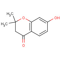 17771-33-4 7-hydroxy-2,2-dimethyl-3H-chromen-4-one chemical structure