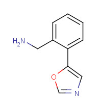 1261268-75-0 [2-(1,3-oxazol-5-yl)phenyl]methanamine chemical structure