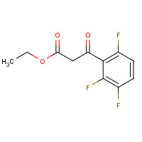 1260774-13-7 ethyl 3-oxo-3-(2,3,6-trifluorophenyl)propanoate chemical structure
