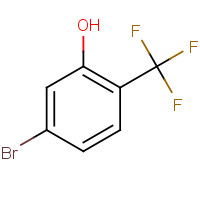 1121585-15-6 5-bromo-2-(trifluoromethyl)phenol chemical structure