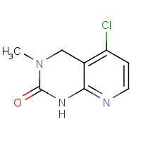 1265634-91-0 5-chloro-3-methyl-1,4-dihydropyrido[2,3-d]pyrimidin-2-one chemical structure