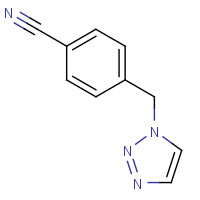 118618-40-9 4-(triazol-1-ylmethyl)benzonitrile chemical structure