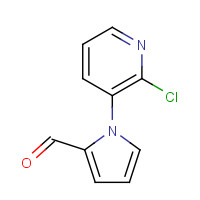 97580-57-9 1-(2-chloropyridin-3-yl)pyrrole-2-carbaldehyde chemical structure