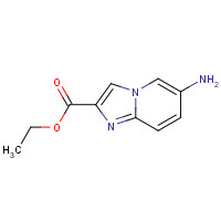 158980-21-3 ethyl 6-aminoimidazo[1,2-a]pyridine-2-carboxylate chemical structure