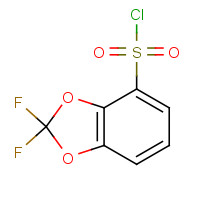 89819-42-1 2,2-difluoro-1,3-benzodioxole-4-sulfonyl chloride chemical structure