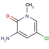 1441769-24-9 3-amino-5-chloro-1-methylpyridin-2-one chemical structure