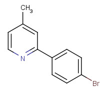656257-50-0 2-(4-bromophenyl)-4-methylpyridine chemical structure