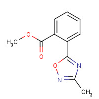 898289-14-0 methyl 2-(3-methyl-1,2,4-oxadiazol-5-yl)benzoate chemical structure
