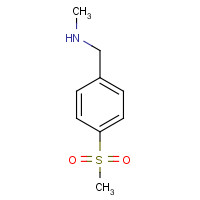 709649-56-9 N-methyl-1-(4-methylsulfonylphenyl)methanamine chemical structure