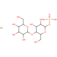 103404-65-5 barium;[3,4-dihydroxy-6-(hydroxymethyl)-5-[3,4,5-trihydroxy-6-(hydroxymethyl)oxan-2-yl]oxyoxan-2-yl] dihydrogen phosphate chemical structure