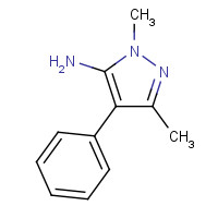 3654-22-6 2,5-dimethyl-4-phenylpyrazol-3-amine chemical structure