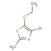 89502-01-2 4-bromo-5-ethoxy-2-methyl-1,3-thiazole chemical structure