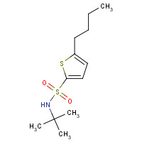 146013-27-6 N-tert-butyl-5-butylthiophene-2-sulfonamide chemical structure