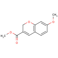 86236-08-0 methyl 7-methoxy-2H-chromene-3-carboxylate chemical structure