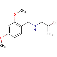 781649-90-9 2-bromo-N-[(2,4-dimethoxyphenyl)methyl]prop-2-en-1-amine chemical structure