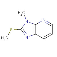 32282-11-4 3-methyl-2-methylsulfanylimidazo[4,5-b]pyridine chemical structure