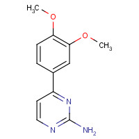 645401-61-2 4-(3,4-dimethoxyphenyl)pyrimidin-2-amine chemical structure