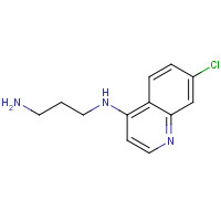 7597-14-0 N'-(7-chloroquinolin-4-yl)propane-1,3-diamine chemical structure