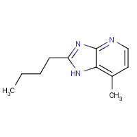 133052-03-6 2-butyl-7-methyl-1H-imidazo[4,5-b]pyridine chemical structure