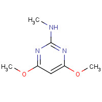 85346-72-1 4,6-dimethoxy-N-methylpyrimidin-2-amine chemical structure