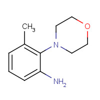 1253380-74-3 3-methyl-2-morpholin-4-ylaniline chemical structure