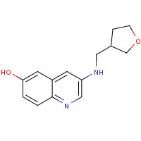 1427473-90-2 3-(oxolan-3-ylmethylamino)quinolin-6-ol chemical structure