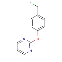 725232-09-7 2-[4-(chloromethyl)phenoxy]pyrimidine chemical structure