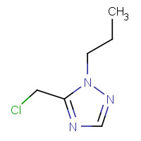 252750-54-2 5-(chloromethyl)-1-propyl-1,2,4-triazole chemical structure