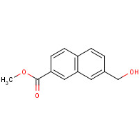 162514-08-1 methyl 7-(hydroxymethyl)naphthalene-2-carboxylate chemical structure