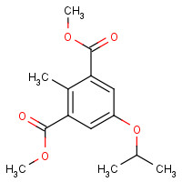 1616288-47-1 dimethyl 2-methyl-5-propan-2-yloxybenzene-1,3-dicarboxylate chemical structure