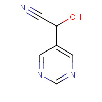 287472-24-6 2-hydroxy-2-pyrimidin-5-ylacetonitrile chemical structure