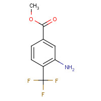 126541-82-0 methyl 3-amino-4-(trifluoromethyl)benzoate chemical structure