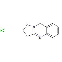 61939-05-7 1,2,3,9-tetrahydropyrrolo[2,1-b]quinazoline;hydrochloride chemical structure