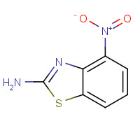 6973-51-9 4-nitro-1,3-benzothiazol-2-amine chemical structure