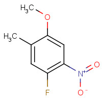 134882-63-6 1-fluoro-4-methoxy-5-methyl-2-nitrobenzene chemical structure