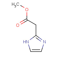 1564-48-3 methyl 2-(1H-imidazol-2-yl)acetate chemical structure
