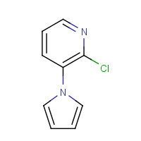 70291-26-8 2-chloro-3-pyrrol-1-ylpyridine chemical structure