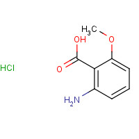 108937-85-5 2-amino-6-methoxybenzoic acid;hydrochloride chemical structure