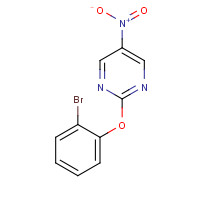 945599-94-0 2-(2-bromophenoxy)-5-nitropyrimidine chemical structure