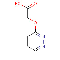 98197-84-3 2-pyridazin-3-yloxyacetic acid chemical structure