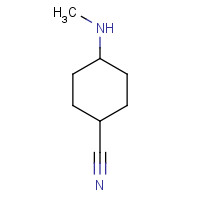 662114-39-8 4-(methylamino)cyclohexane-1-carbonitrile chemical structure