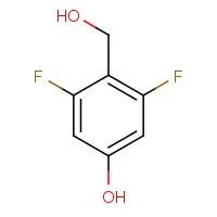438049-36-6 3,5-difluoro-4-(hydroxymethyl)phenol chemical structure
