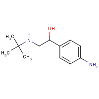 56138-70-6 1-(4-aminophenyl)-2-(tert-butylamino)ethanol chemical structure