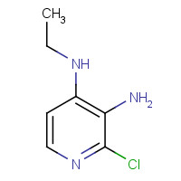 1025509-12-9 2-chloro-4-N-ethylpyridine-3,4-diamine chemical structure