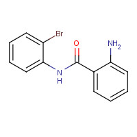 34489-85-5 2-amino-N-(2-bromophenyl)benzamide chemical structure